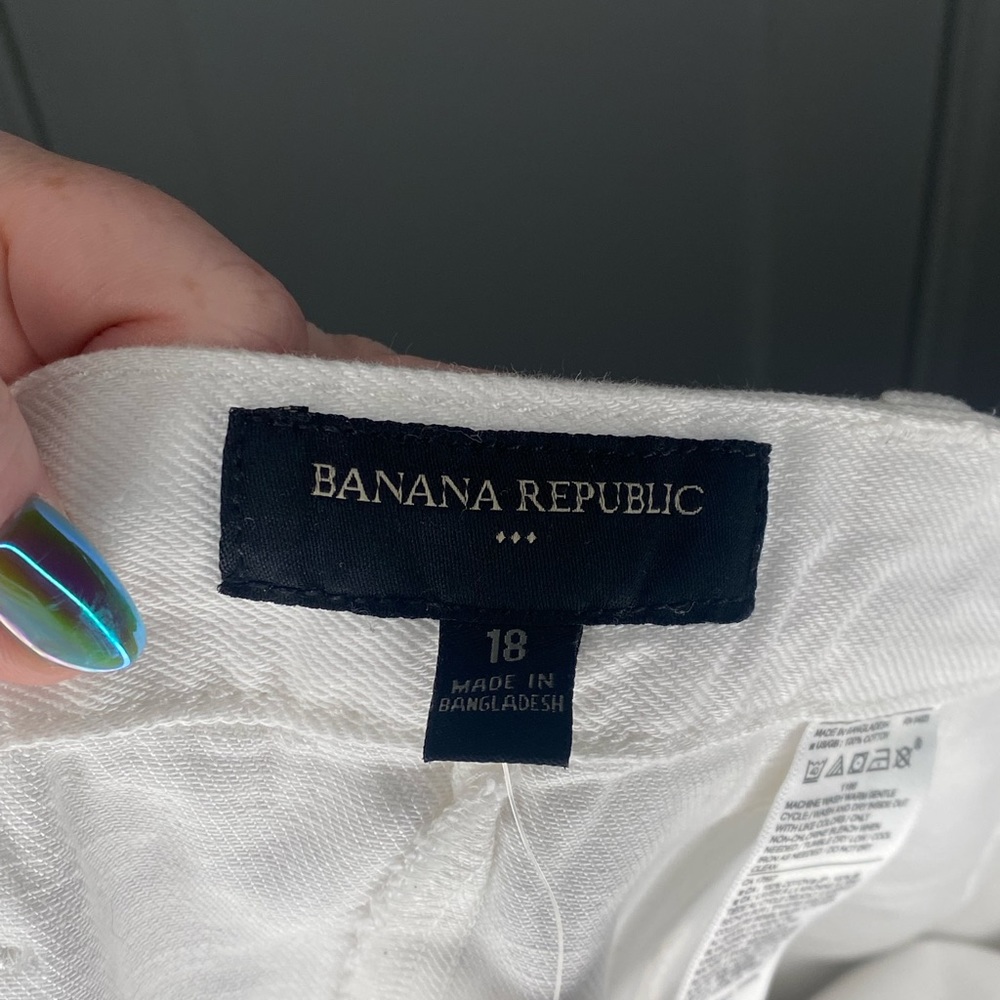 Banana Republic Factory NWT 4" Inseam Casual Short Plus Size 18 - Picture 5 of 5